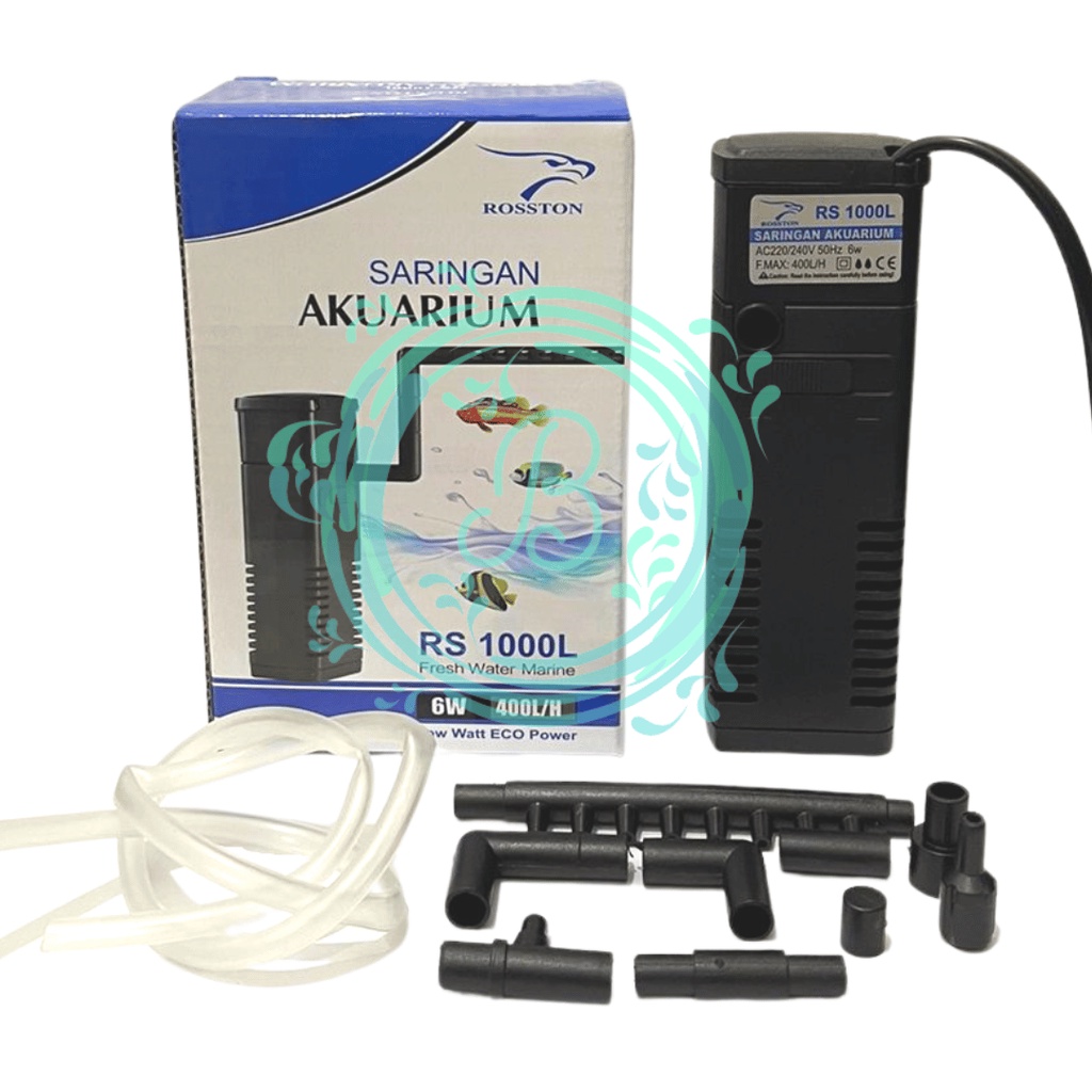 Rosston 1000L Pompa Internal Filter Aquarium Aquascape