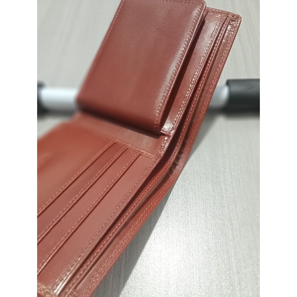 dompet kulit asli model elegan keren berkualitas tinggi model lipat dua horizontal #dompet #dompetlokal #dompetpria