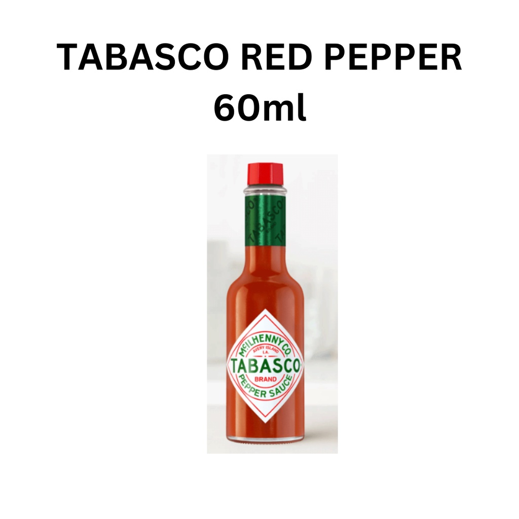 tabasco red pepper sauce 60ml | sauce tabasco 60ml | red pepper sauce