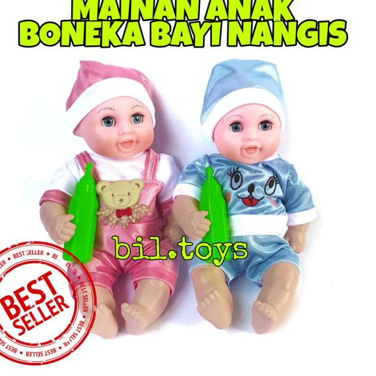LWD.21De22ᴼ ▪ MAINAN BONEKA NANGIS B760 MY SWEET BABY SPEAK BO mainan bayi bersuara mama papa bisa b
