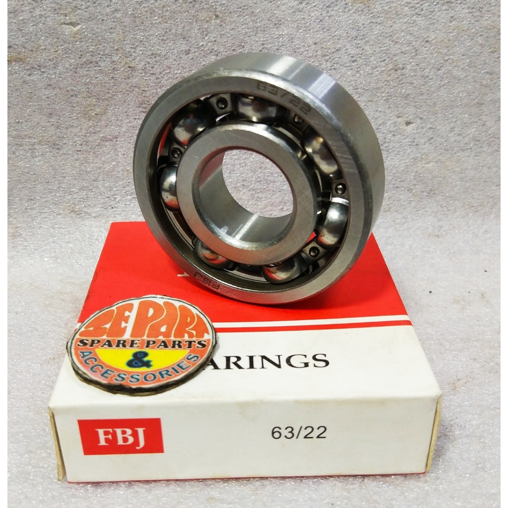 Bearing 63-22 FBJ Laher kruk as Karisma Supra X 125 Klaher 63 22