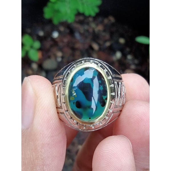 ✅ Natural Bacan Doko Majiko Kristal - Material Coklat ( Batu Akik Ternate - bukan fire opal kalimaya