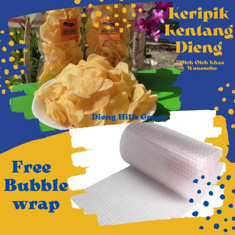 

KERIPIK KENTANG KHAS DIENG BATUR BERAT ±200GRAM FREE BUBBLEWRAP