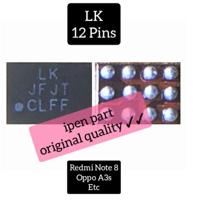 HOT IC LK Backlight Redmi Note 8 Original Display Lampu Light Tested