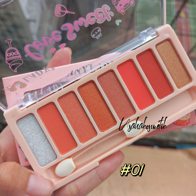 PROMO!! 972 EYESHADOW ANYLADY LOVE SWEET 8 WARNA EYE SHADOW