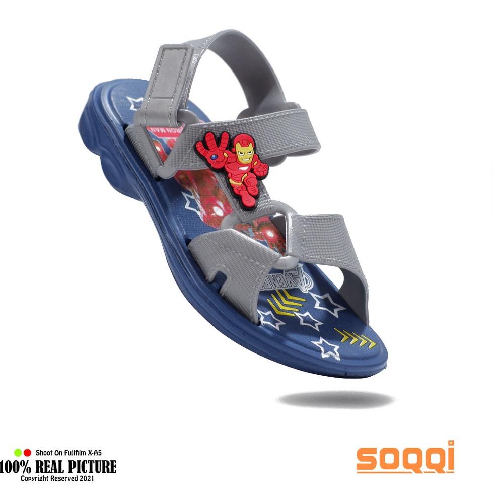 {COD.22De22ᴰ} Sendal anak laki laki import let tali belakang ori sandal anak-anak cowok model sepatu