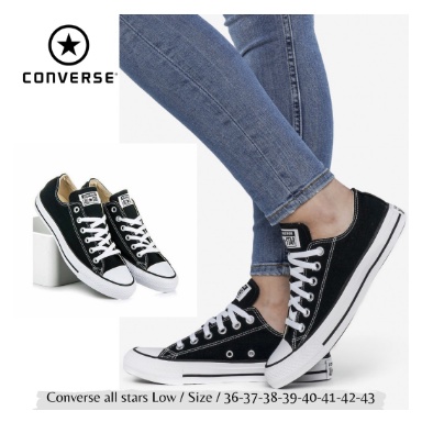 ( BISA COD ) Sepatu converse pendek all star Converse low tali untuk sekolah cowo cewe tanpa box