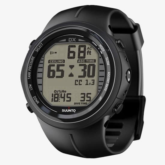 ^%^%^%^%] SUUNTO DIVE COMPUTER DX Black Elastomer W/ USB