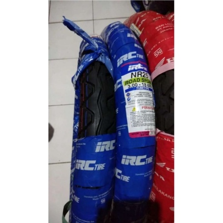 BAN STANDART TIGER MEGAPRO IRC NR25 300 RING 18 (TUBETYPE/BIASA)