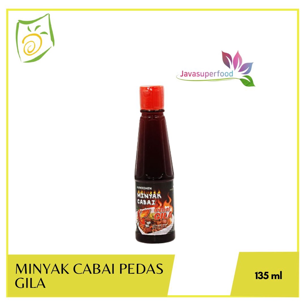 

Java Superfood Minyak Cabai Pedas Gila 135ml