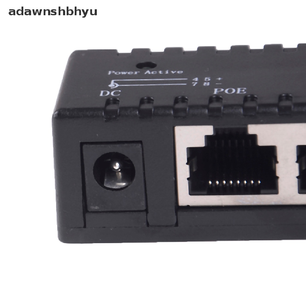 Adawnshbhyu Passive POE injector Untuk IP Camera VoIP Phone Netwrok AP device 12V - 48V ID