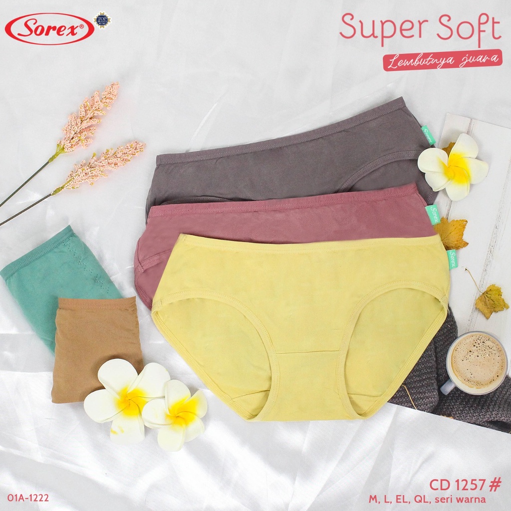 CELANA DALAM WANITA Basic 1257 SOREX SUPER SOFT