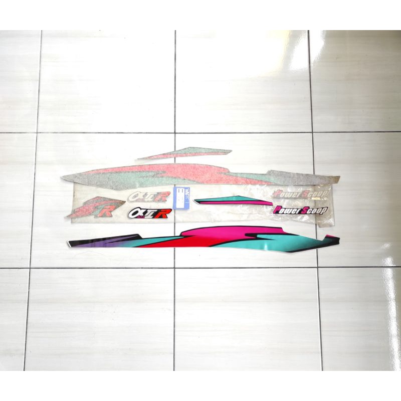 sticker stiker striping body bodi yamaha alfa 97 1997 nos