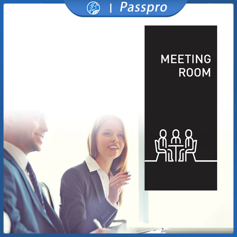 

Sign Board Akrilik Meeting Room 10x23cm Label Signage Ruang Rapat Meeting Acrylic