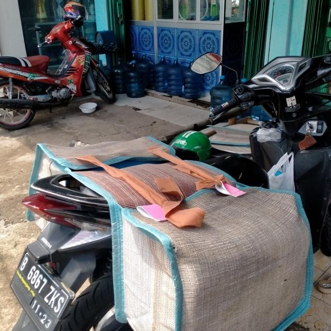 {BISA COD] ASLI TAS MOTOR GONI , TAS KURIR, TAS OBROK ,KANTONG POS, SADEL BAG TERLARIS TERPERCAYA OR