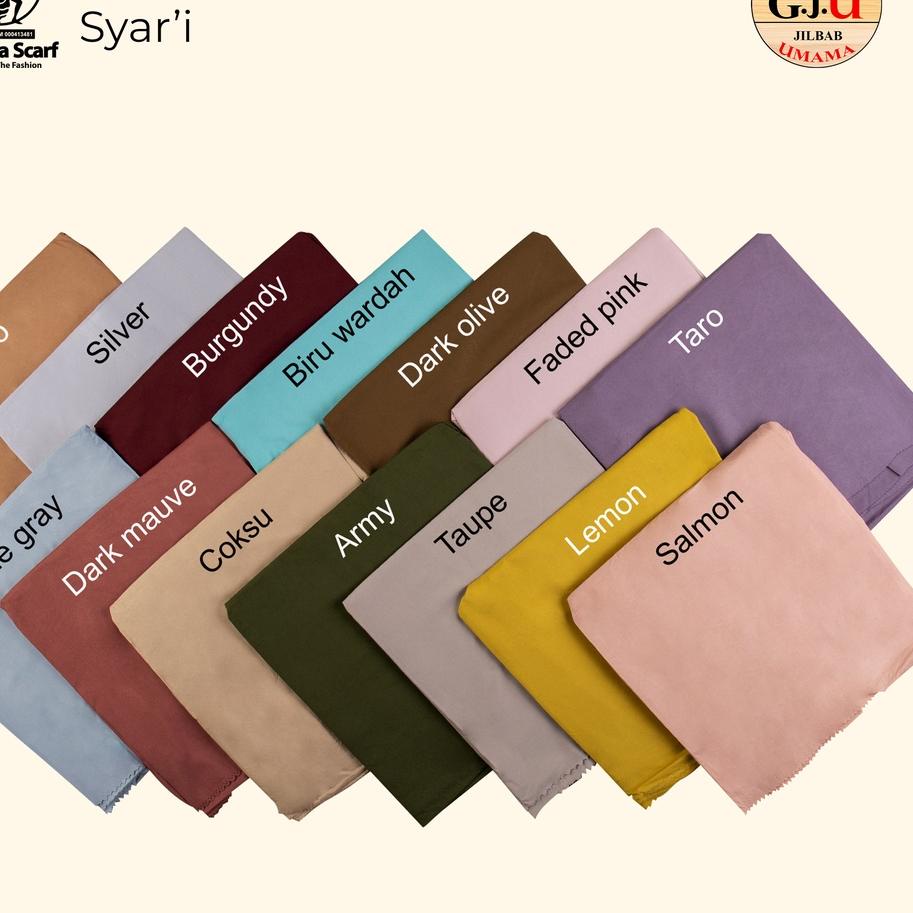 PROMO Kerudung Voal Miracle Ultimate Syari LC Umama Scarf Part 2 Hijab Syari Polos Terlaris 130x130
