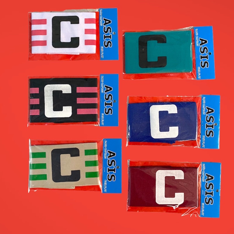 Ban Captain / Ban Kapten Sepak Bola Futsal Logo C Karet Tebal Murah
