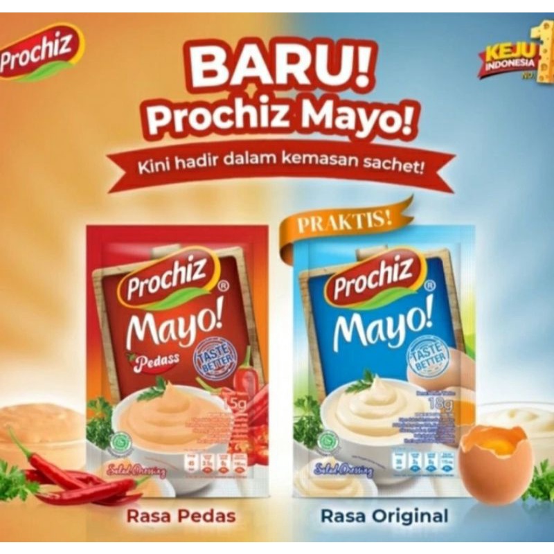 Prochiz Mayonaise serbaguna Prochiz Mayones Mayo Prochiz renceng
