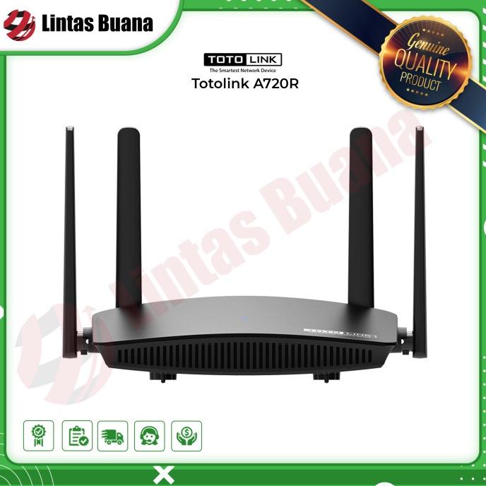 TOTOLINK A720R MINI WIRELESS ROUTER AC1200 DUALBAND TOTOLINK A720R