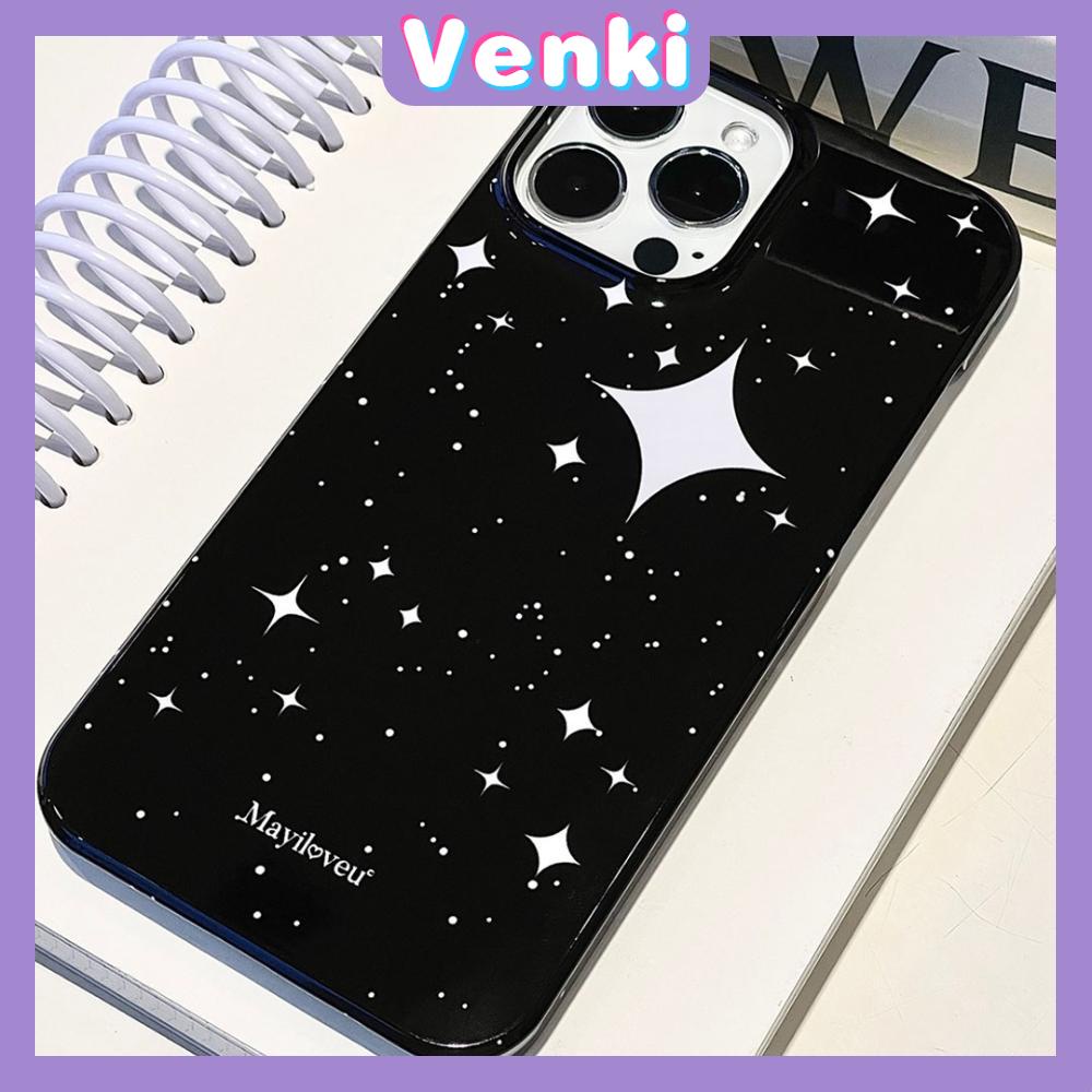 Case iPhone 14 Pro Max Soft TPU Candy Case Twinkling Star Glossy Black Case Camera Protection Shockproof For iPhone 13 12 11 Plus Pro Max 7 Plus X XR