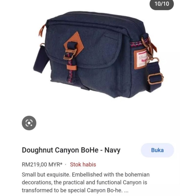 Tas Sling Doughnut type canyon Bohe Navy