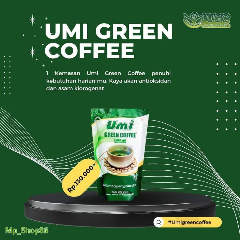 

Umy Green Coffee Original Pelangsing 100% Asli Herbal UGC