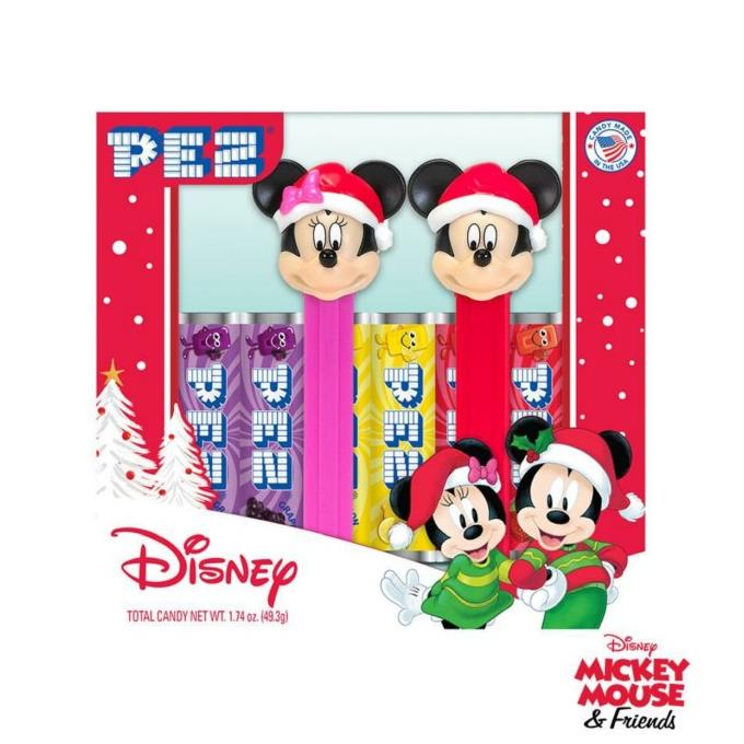 

SALE PEZ Candy Disney Gift Set - Mickey & Minnie Mouse Christmas Holiday TERMURAH