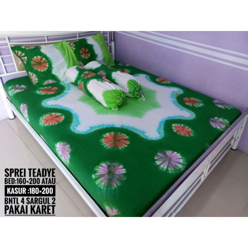 Sprei Batik Katun Ukuran 160 x 200 dan 180 x 200 sesuai gambar bahan adem alus tebal real pict