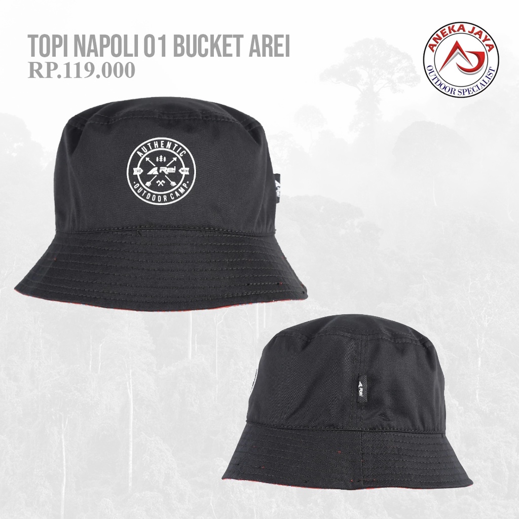 TOPI AREI BUCKET HAT NAPOLI 01