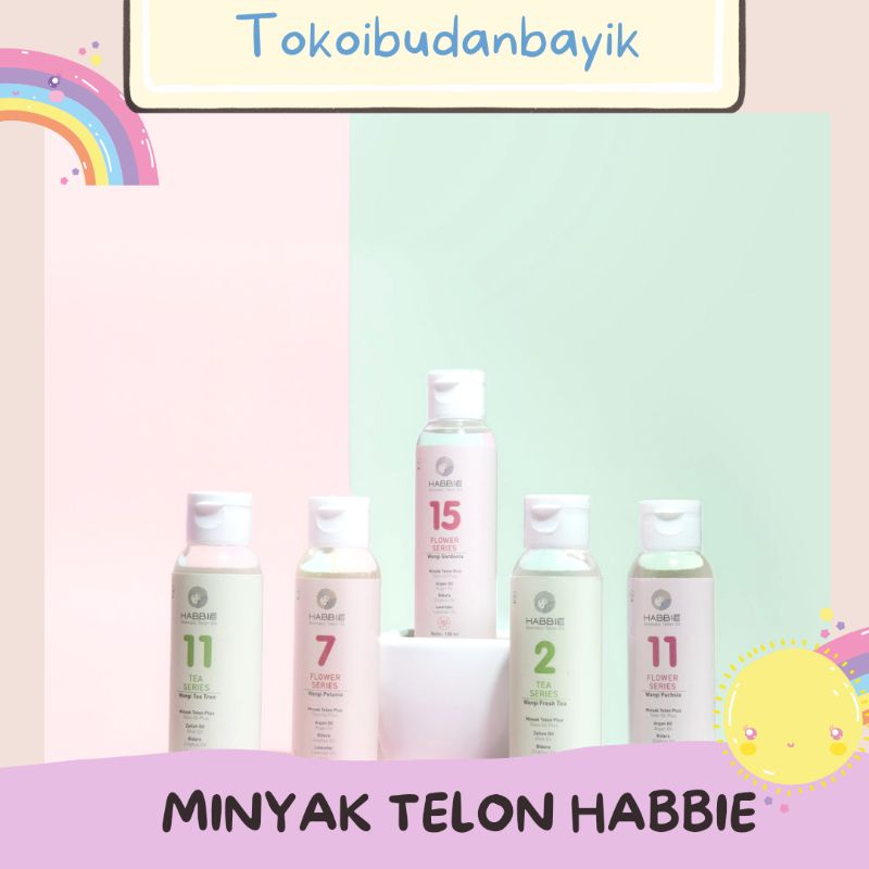 READY MINYAK TELON HABBIE AROMA FLOWER DAN GREEN TEA SERIES