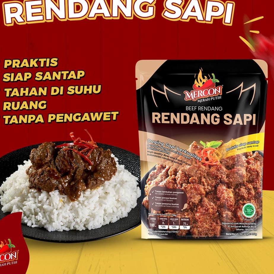 

~ Mercon Merah Putih - Satuan | Edition ! Rendang Sapi Flash Sale