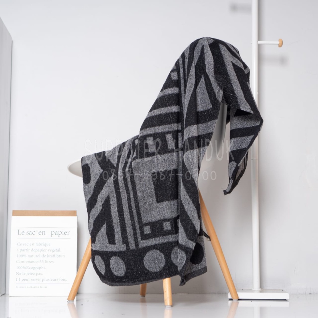 Handuk Mandi Dewasa | Handuk Mandi Katun 70x140 | Handuk Motif Lombok