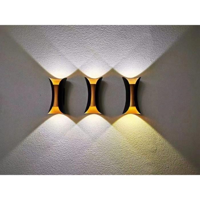LAMPU LED DINDING MODERN OUTDOOR LED MINIMALIS PILAR RUMAH
