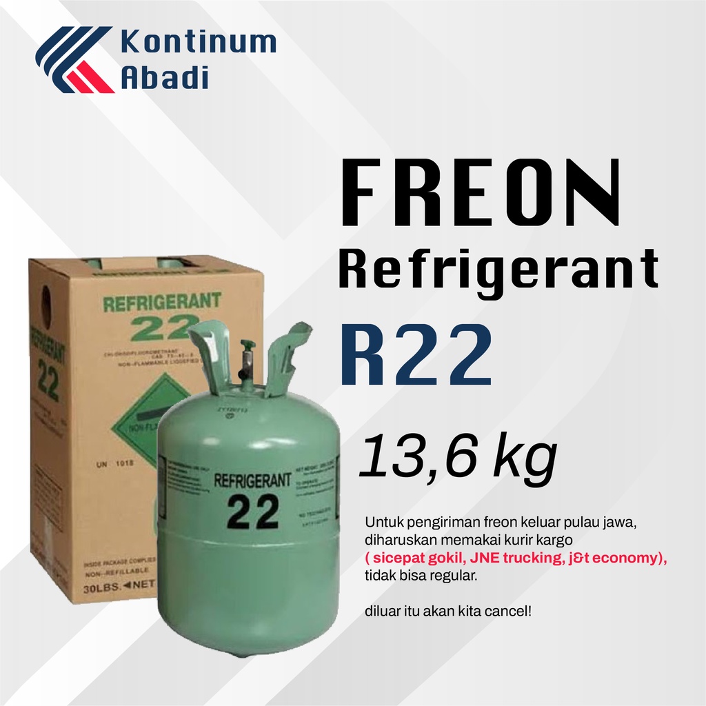 R22 REFRIGERANT - 13,6 kg