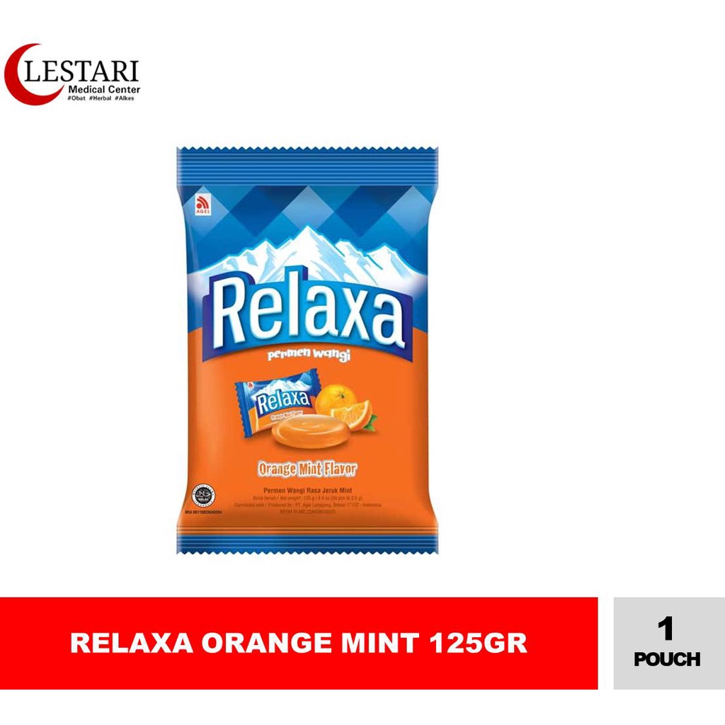 

Relaxa Orange Mint 125gr - Pouch