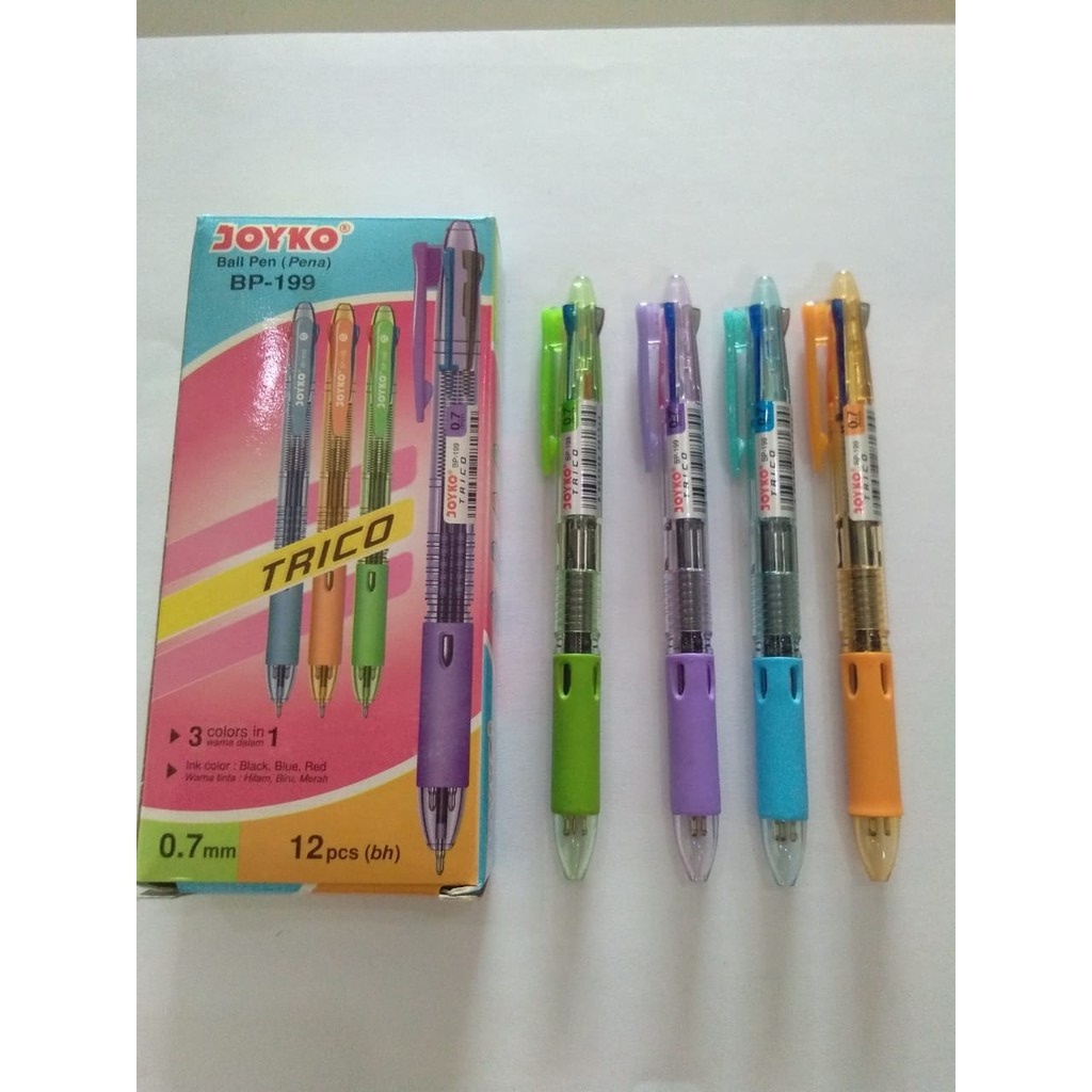 

PEN TRICO BP-199 JOYKO pen tiga warna