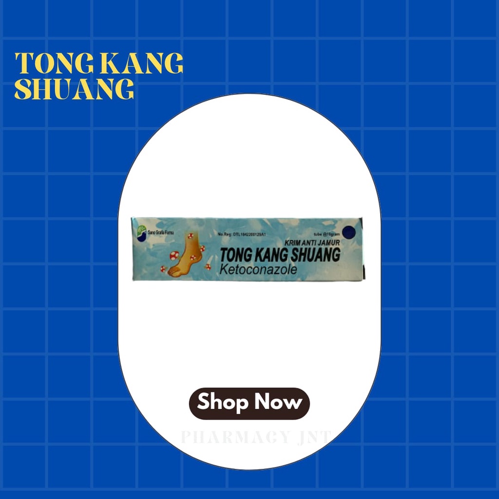 TONG KANG SHUANG 10 GR/SALEP KETOCONAZOLE/SALAP GATAL JAMUR PANU KADAS  KUTU AIR