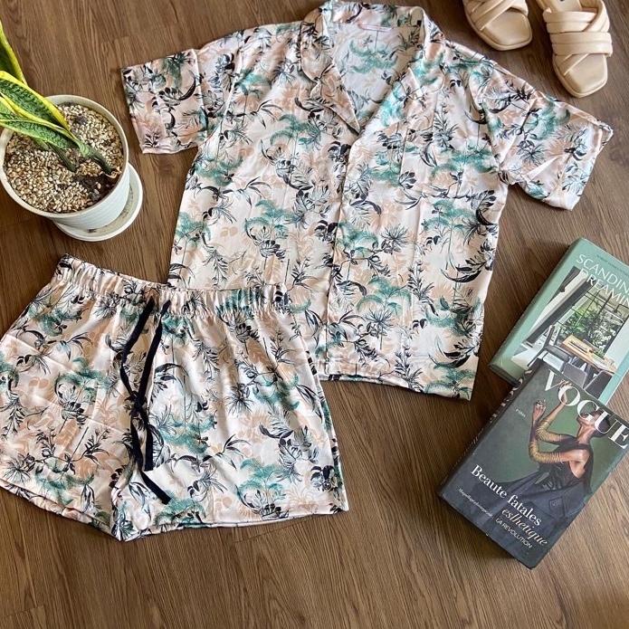 ➛➙❅⋆ VS One Set Top & Short Pants Diskon Promo