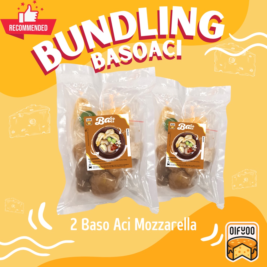 BUNDLING BASO ACI MOZZARELLA DAPET 2 PACK