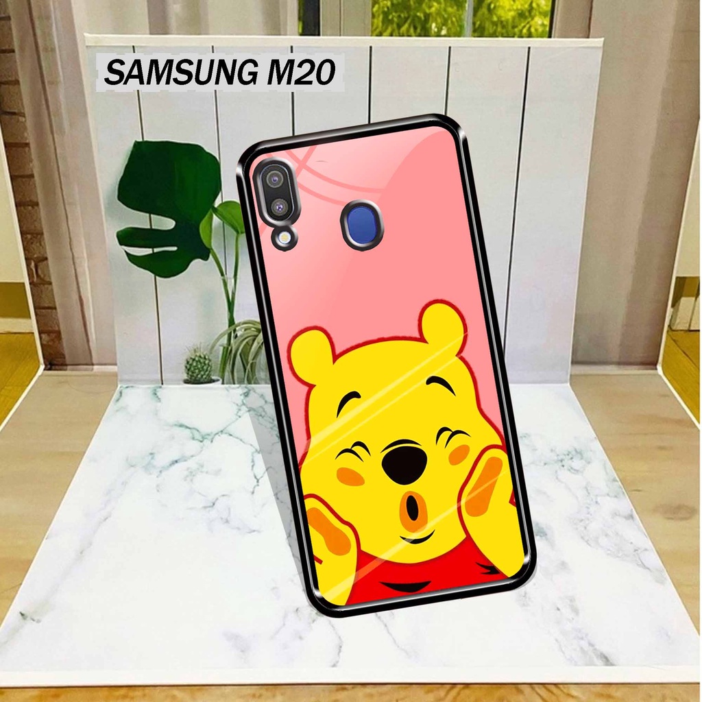 Case Hp Samsung M20 - Case Samsung M20 Terbaru Sukses Case - Case Kaca M20 - Soft Case Samsung M20 -