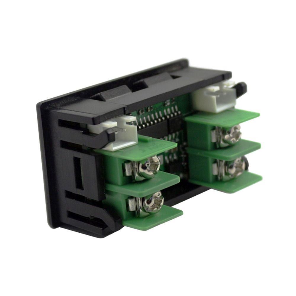 Solighter Digital Voltmeter Ammeter LCD Display DC 150V/20A 3KW Wattmeter Volt Tester Kapasitas Arus