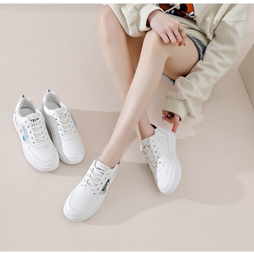 [Original Ber-Hologram] SNEAKYSHOES PRINT  SNEAKERS WANITA FASHION KOREA IMPORT PREMIUM - 222