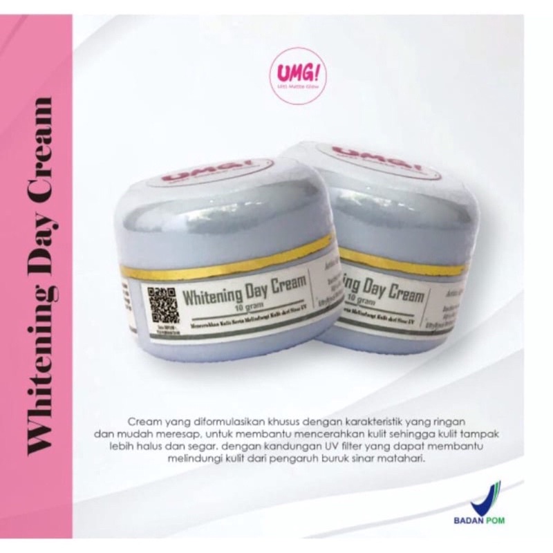 whitening day cream umg ulti matte glow