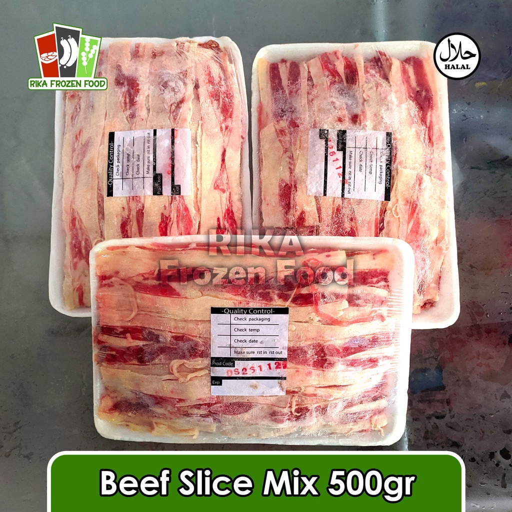 Beef / Daging Sapi Slice Shortplate Mix 500gr