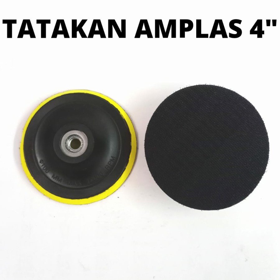 Jual Tatakan Amplas Velcro Rubber Pad Tatakan Amplas Bulat