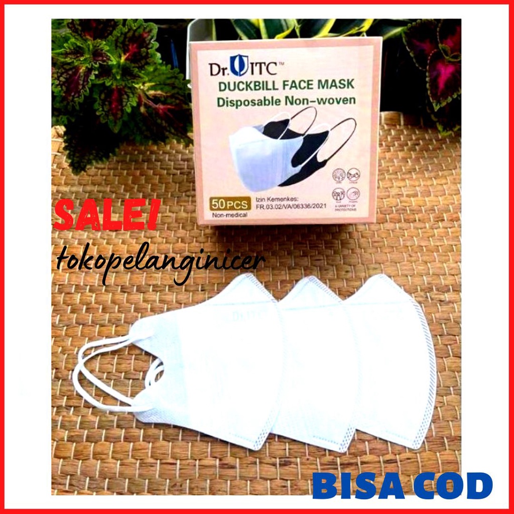 MASKER DUCKBILL KOTAK ISI 50 Masker Korea impor FACE MASK DUCKBILL