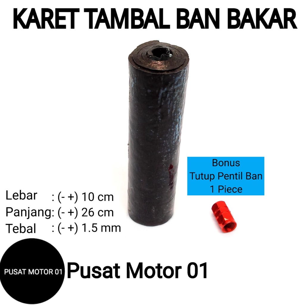 Karet Tambal Ban Bakar Motor Mobil Lem Karet Tambal Ban Sendok Ban Karet Tambal Ban