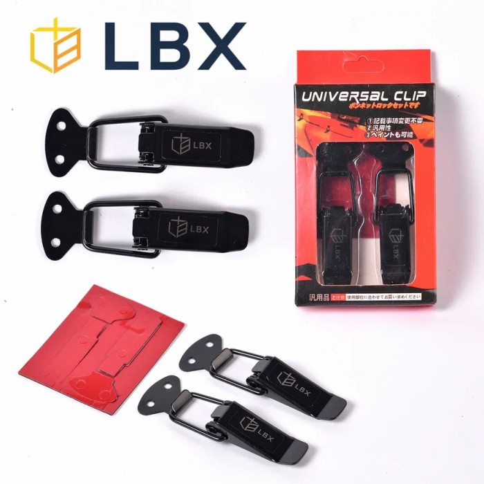 Universal Bumper Clip Variasi Pengait Klem Kait Celah Body Mobil LBX