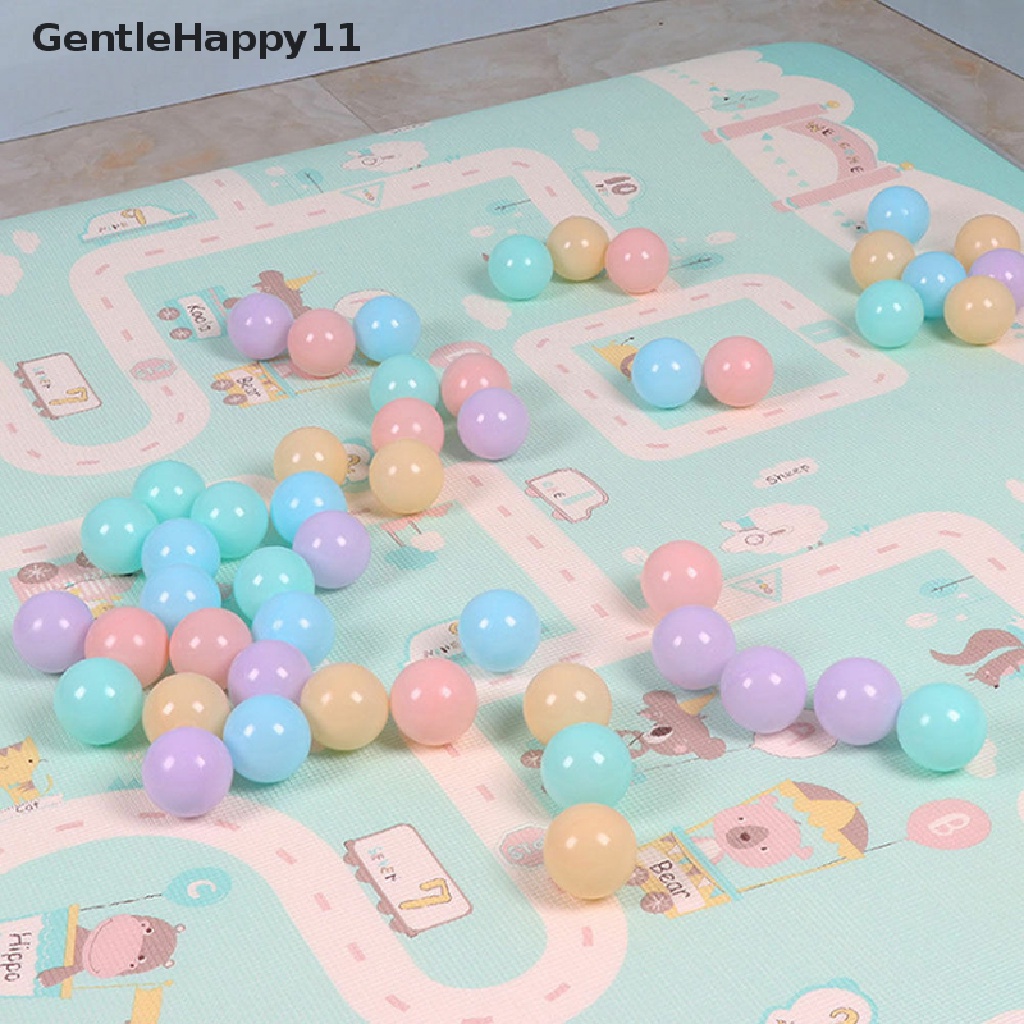 GentleHappy Funny 100/200 Colorful Ball Soft Plastic Ocean Ball Baby Kids Swim Pit Pool Toys id