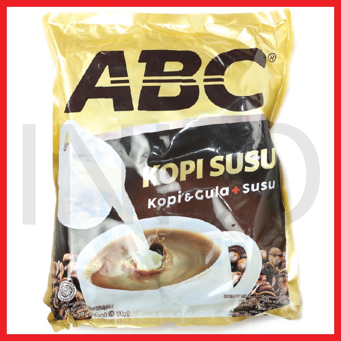 ABC Kopi Susu Bag Isi 20 sachet @31gr